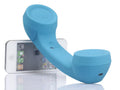 Bluetooth wireless retro microphone phone headset in black, hanging ear design, ABS material, bilateral stereo