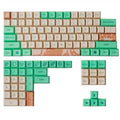 Mint Toffee DSA profile PBT sublimation mechanical keyboard keycap set with XDA104 layout