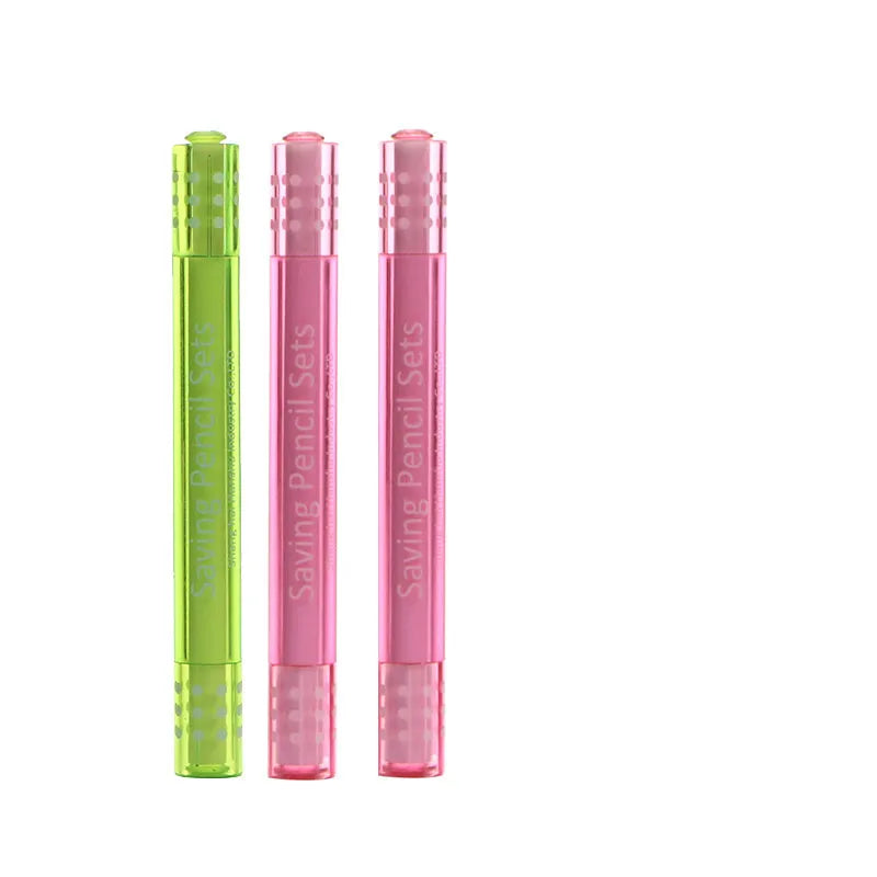 A 9cm long pencil extender for 0.7mm mechanical pencils, shown with colour-coded pack options.