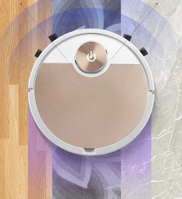 Golden remote control intelligent automatic sweeping robot vacuum cleaner with USB charger