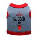Fleece dog vest for small breeds in blue or grey, sizes XS to L with neck 18-30cm and bust 30-48cm