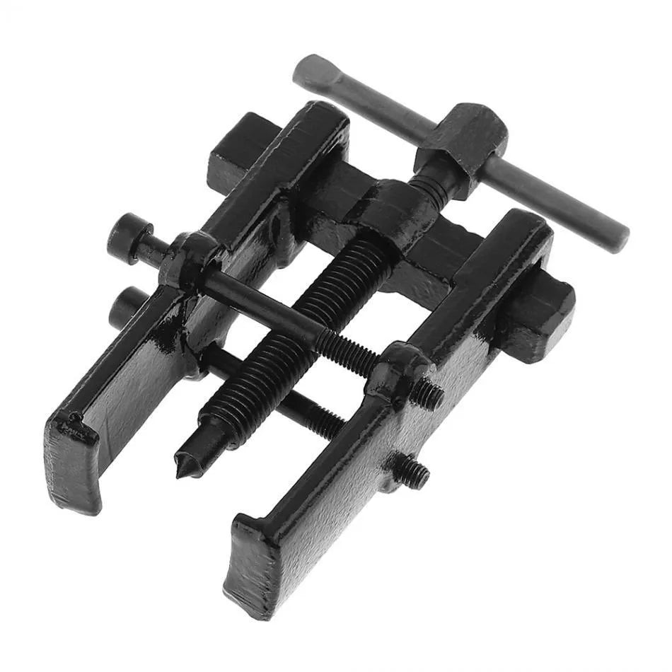 Forged black two-jaw bearing puller with steel plate, suitable for 50mm to 200mm bearings
