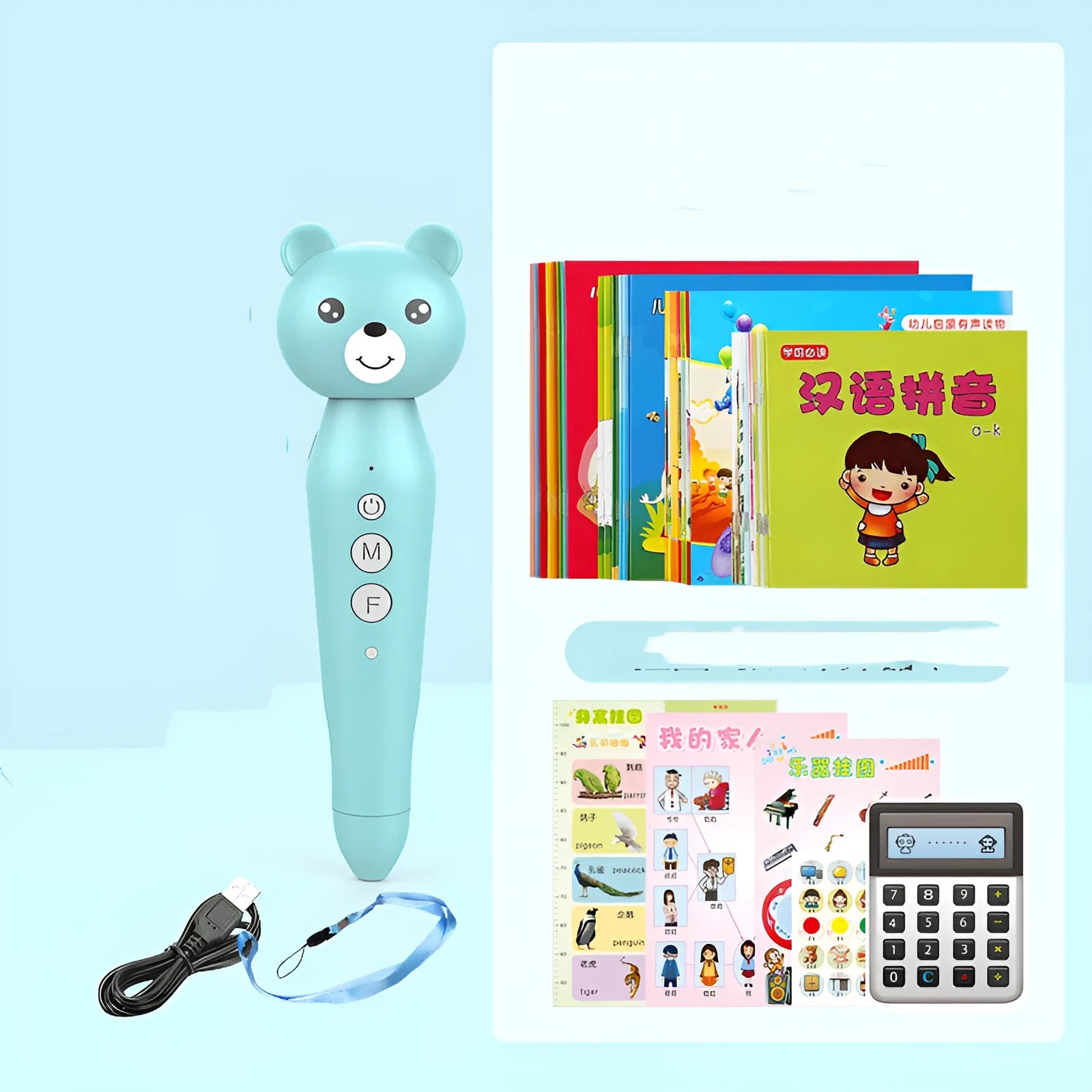 Little Oxford Chinese-English bilingual reading pen educational device for children