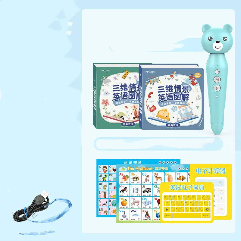 Little Oxford Chinese-English bilingual reading pen educational device for children