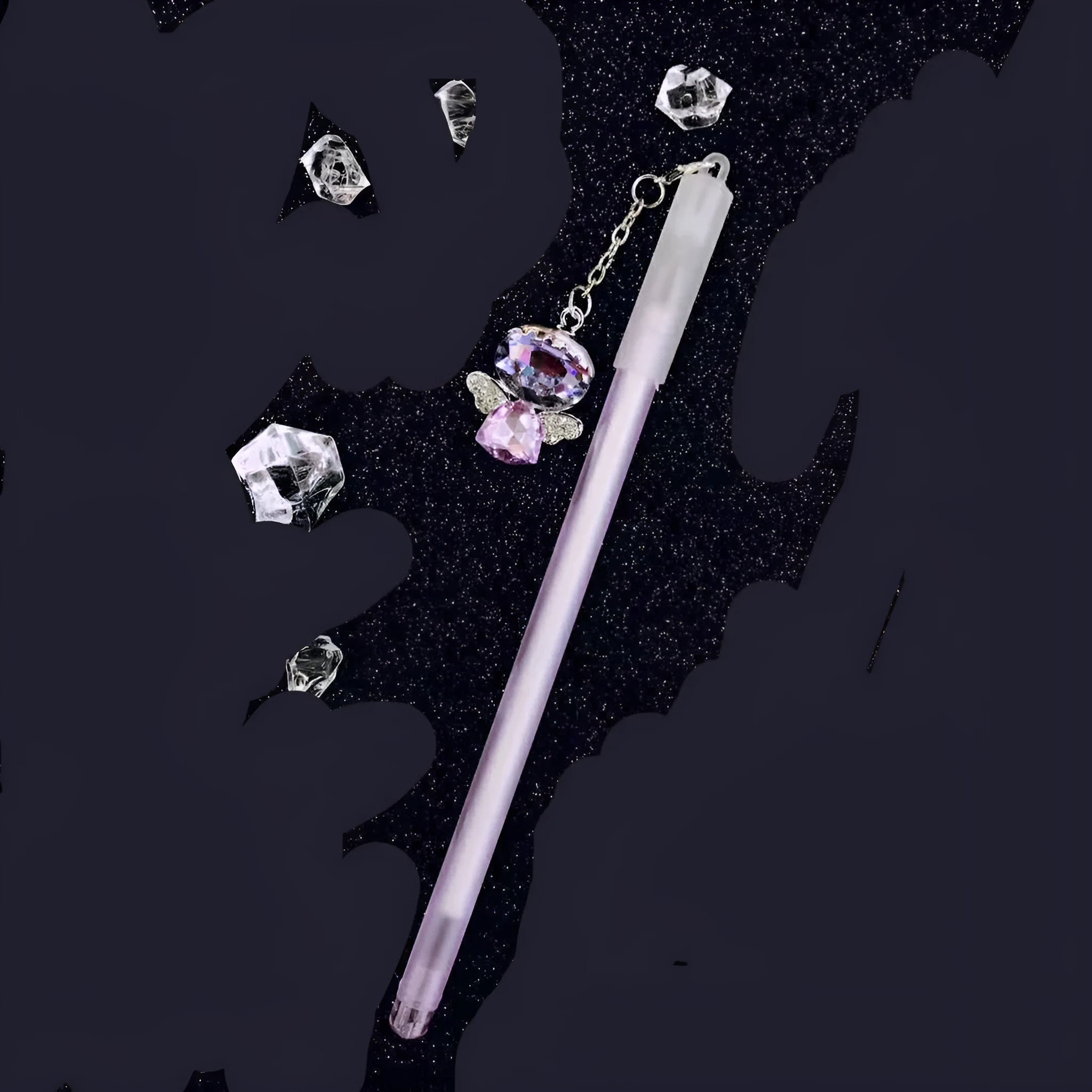 Little angel water pendant gel pen with 0.5mm tip and 15cm plastic body