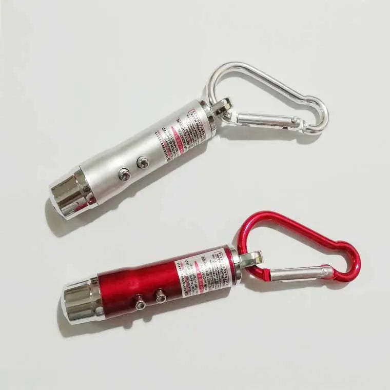 Aluminium alloy mini three-in-one UV currency detector flashlight keychain with LED light and laser, 480mAh battery, black colour