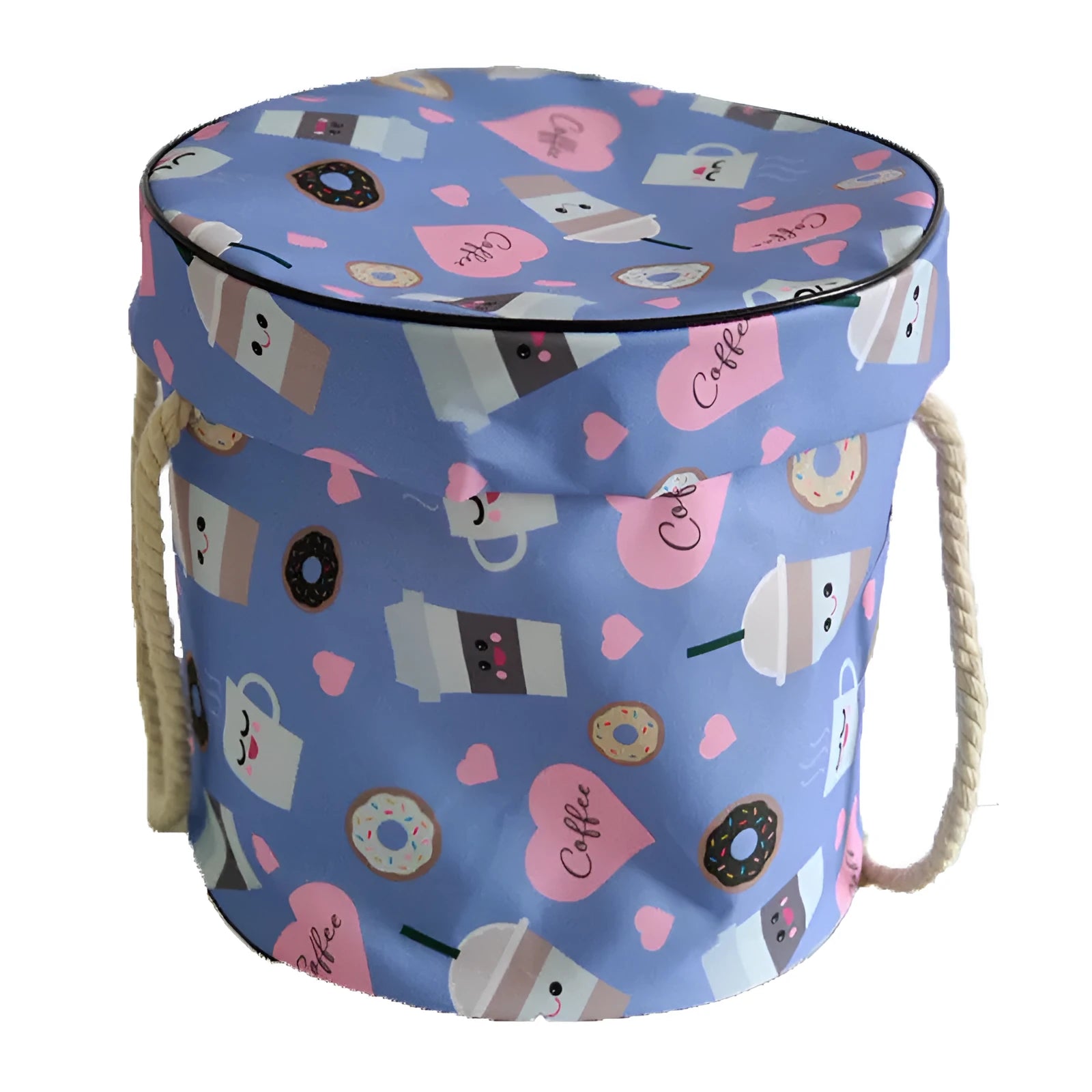Children's toy storage bag in Oxford cloth simple modern design for bedroom toy organisation