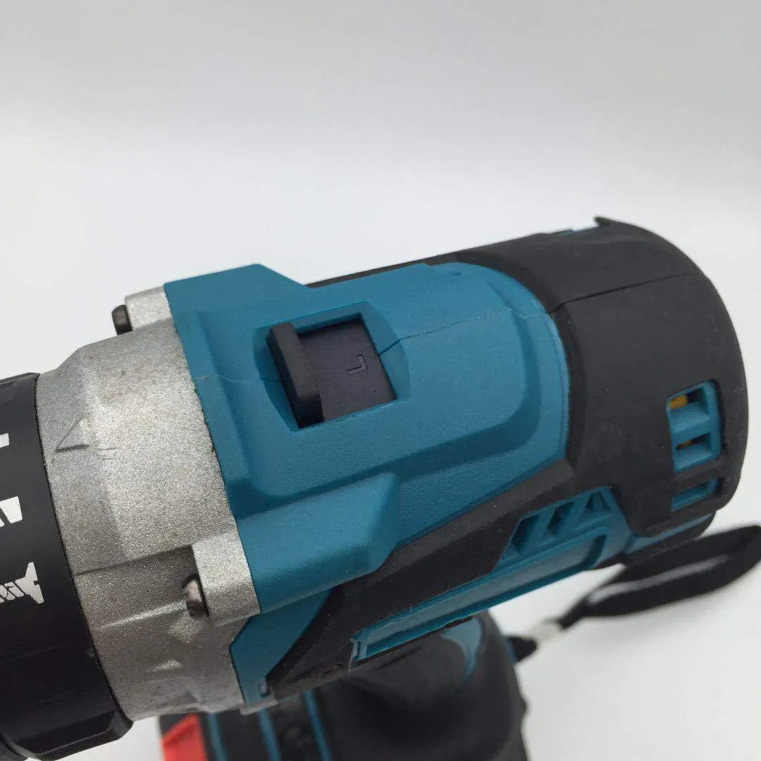 Cordless impact drill electric screwdriver with 21V lithium battery and 13mm chuck