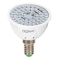 White LED plant growth lamp with 80 beads providing 180° coverage for indoor potted plants up to 80 square centimetres.