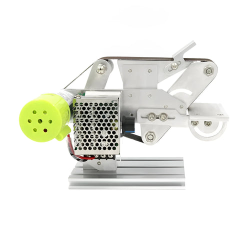 895 multifunctional belt sharpening machine with desktop mounting and angle-adjusting sharpener
