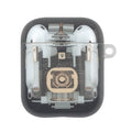 Steampunk mechanical design IMD soft shell TPU cover for Apple AirPods 1, 2 and Pro.