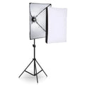 LIBEN photography lighting kit with 2m stand and 50x70cm soft light cloth for iPhone portrait shoots