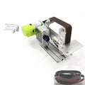 895 multifunctional belt sharpening machine with desktop mounting and angle-adjusting sharpener