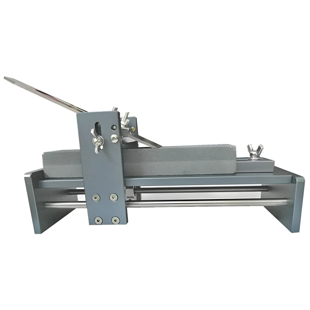 Fixed angle sharpening tool for woodworking chisels and planers with aluminium alloy construction