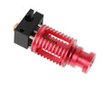 Upgraded Seal extruder with orange buckle, Dragon Hotend ultra-precision head, and six brass nozzles for 3D printer