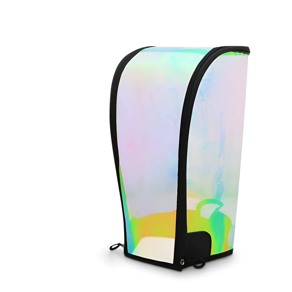 Transparent ball bag cap with laser colours and adjustable buckle for sports equipment