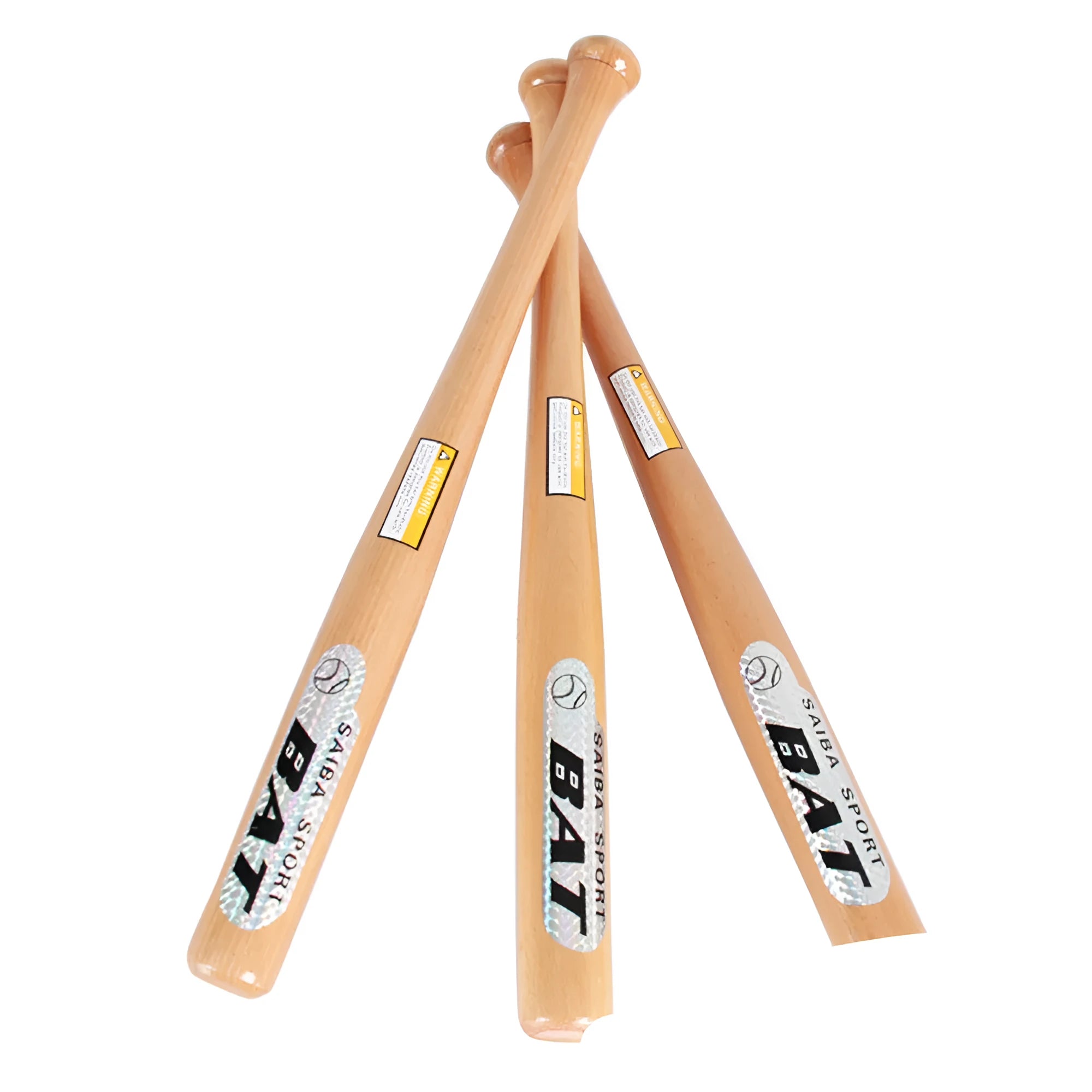 54cm wooden baseball bat mixed mahogany wood wood colour one-piece molded