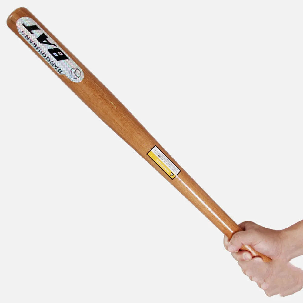 54cm wooden baseball bat mixed mahogany wood wood colour one-piece molded