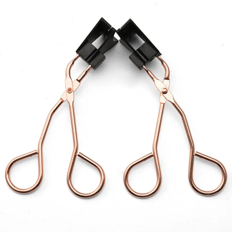 Quantum magnetic eyelash curler applicator tool rose red 10.5cm by 6cm