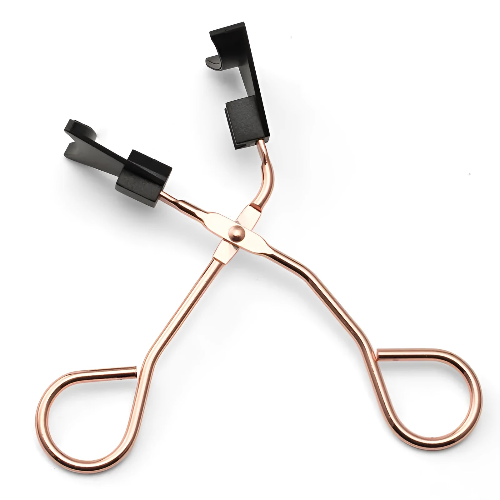 Quantum magnetic eyelash curler applicator tool rose red 10.5cm by 6cm