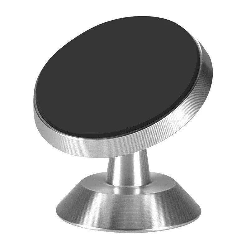 Universal magnetic car phone holder in black, silver and gold colours