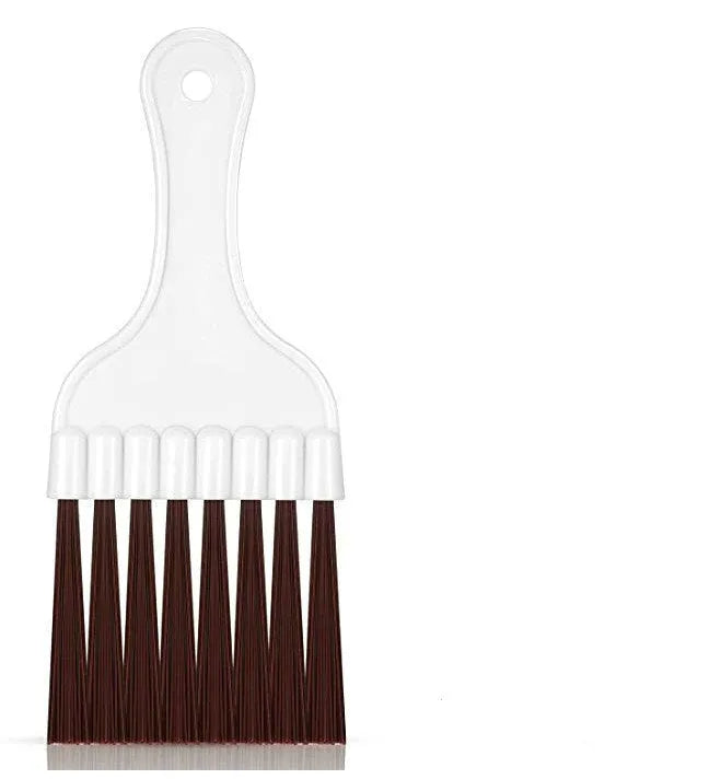 Stainless steel air conditioner fin comb and cleaning brush tool for radiator maintenance