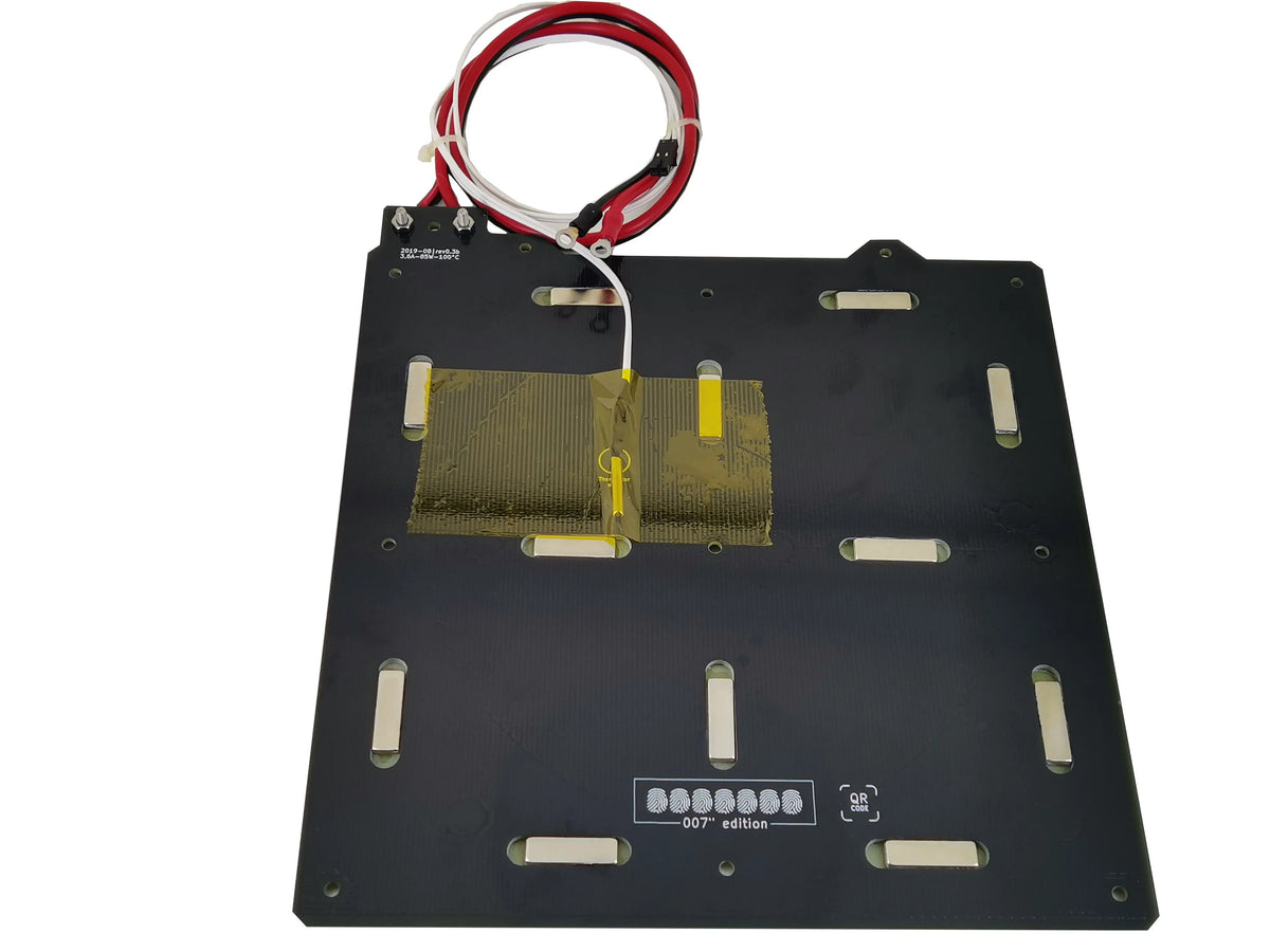 Prusa Mini MK3S magnetic heated bed with PEI coating and N50H magnet option, 24V 120W