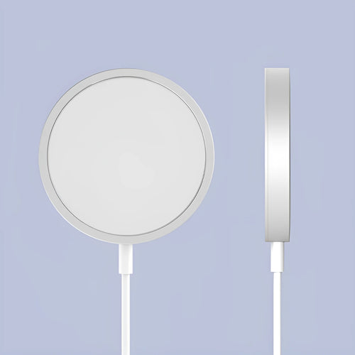 Metal magnetic wireless charger compatible with Apple Magsafe for iPhone 12 and 13 series
