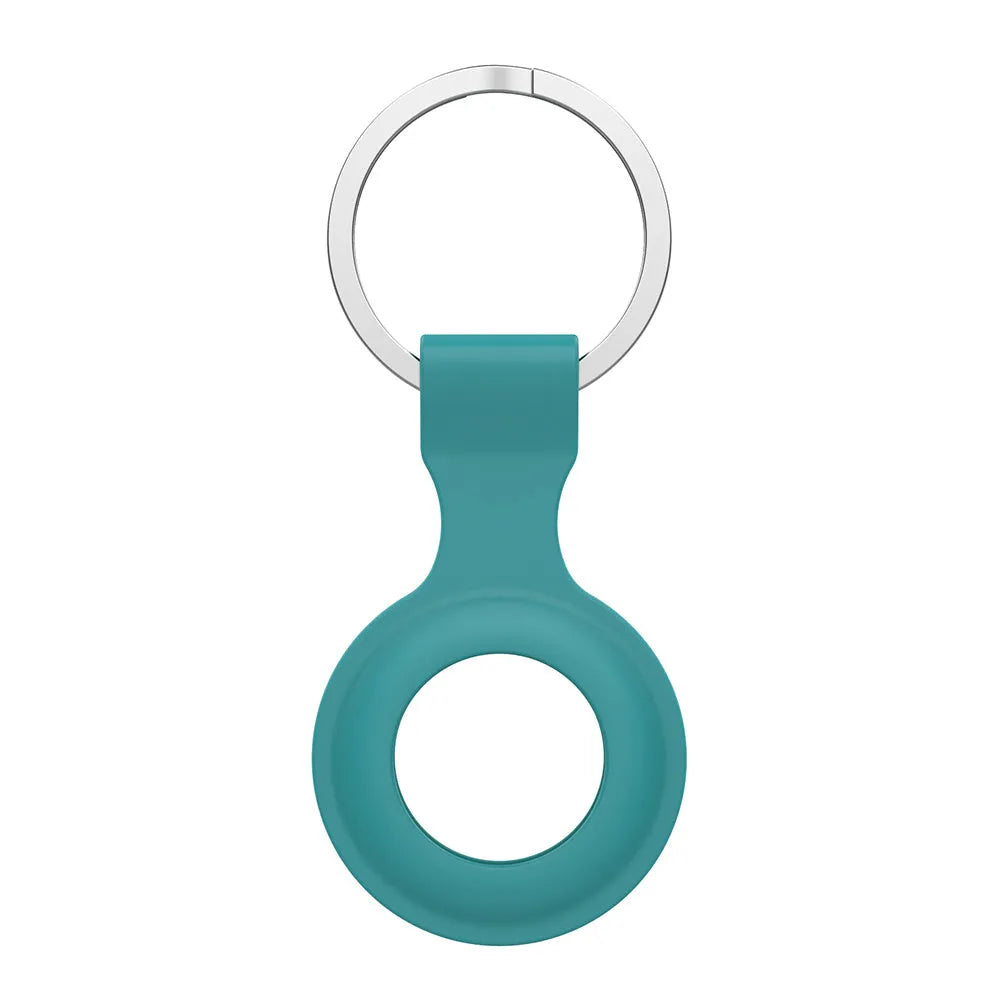 Silicone protective sleeve for Apple Airtag case in multiple colour options