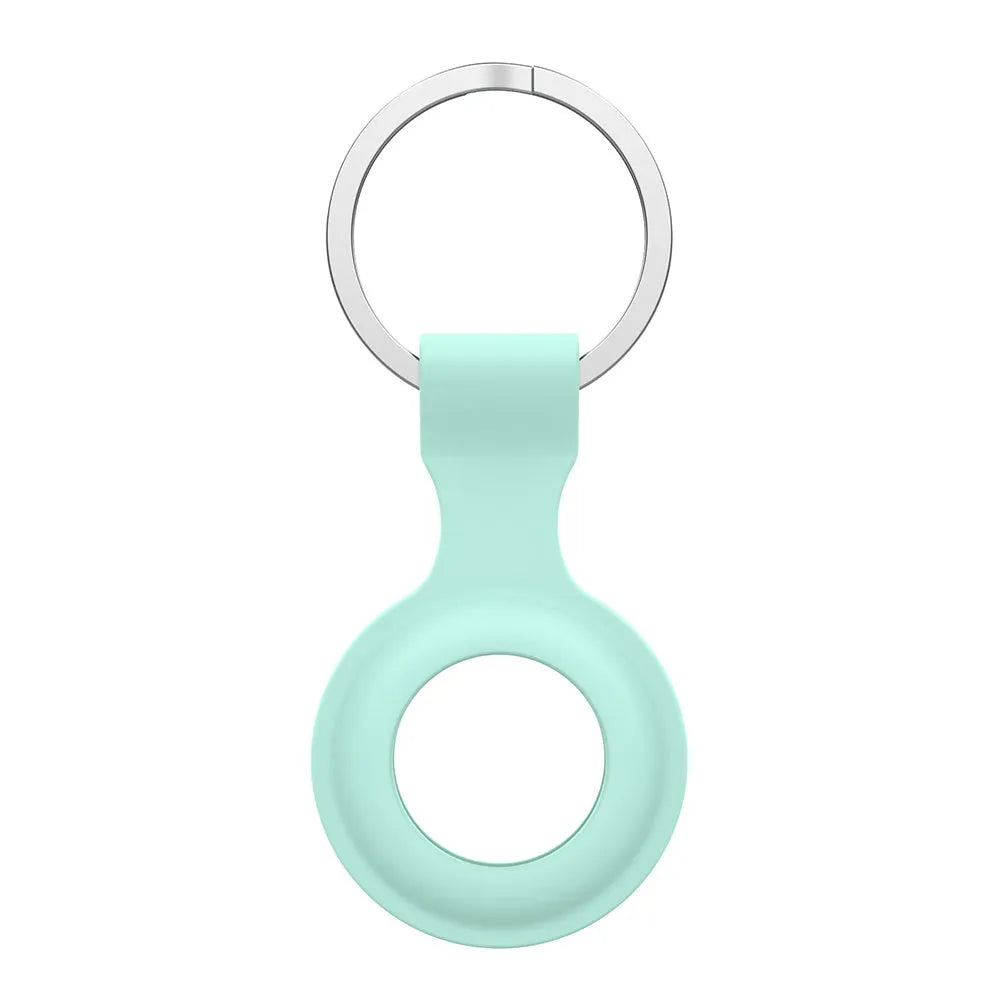Silicone protective sleeve for Apple Airtag case in multiple colour options