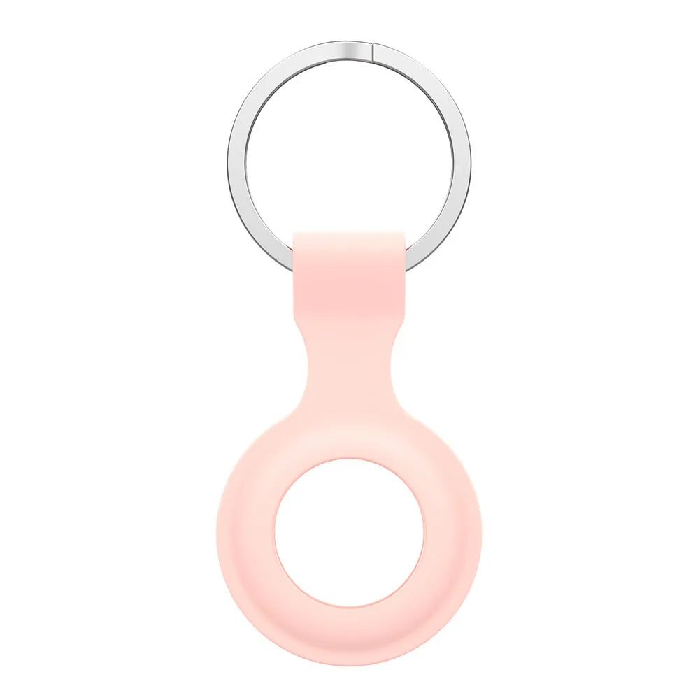 Silicone protective sleeve for Apple Airtag case in multiple colour options