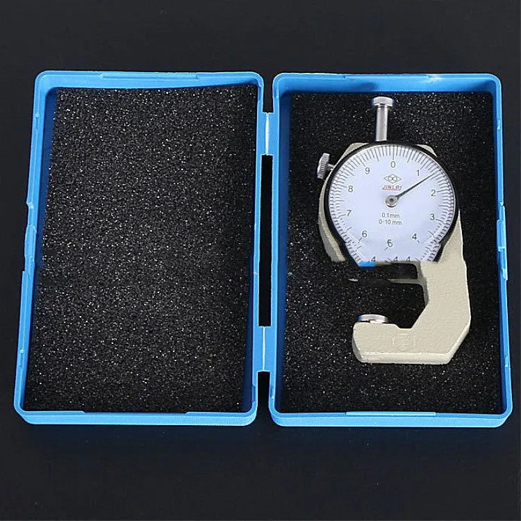 Digital thickness gauge for measuring steel tubes, plastic films and cloth materials with LCD display