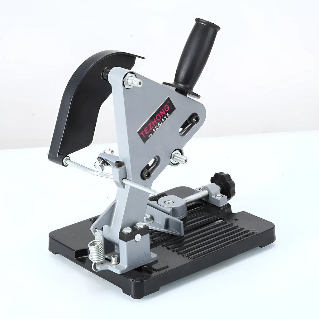 Alloy angle grinder bracket for 125mm grinder mounting with one-tooth gear width