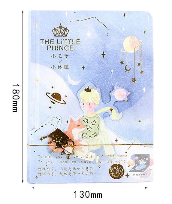 A5 hardcover notebook with decorative butterfly design and colour pages.