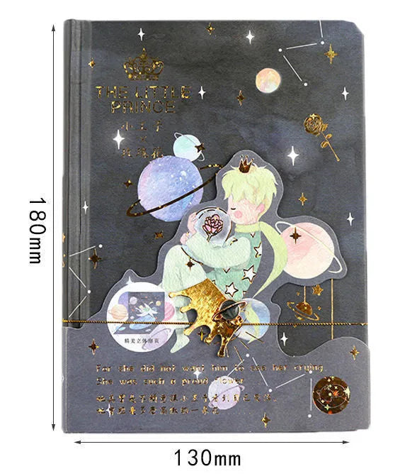 A5 hardcover notebook with decorative butterfly design and colour pages.