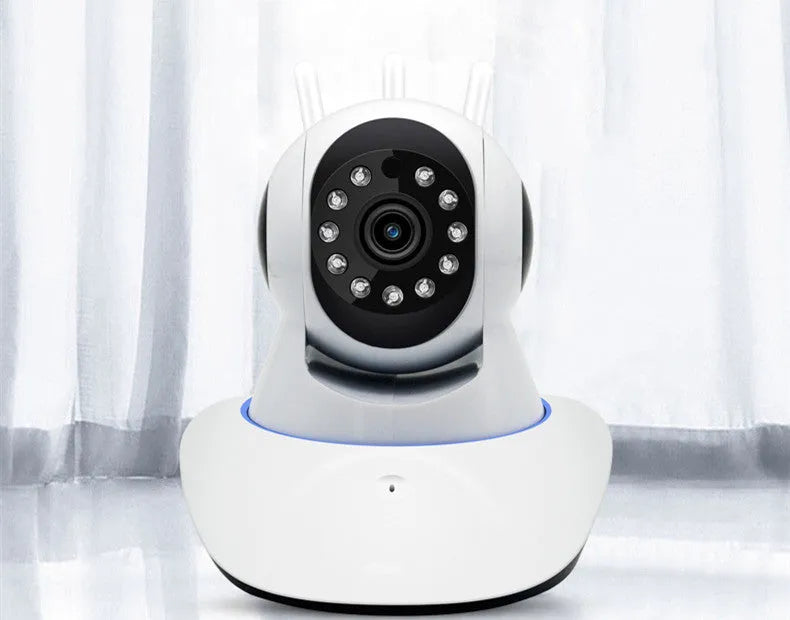 Wireless 360-degree rotating HD night vision home monitoring camera with WiFi