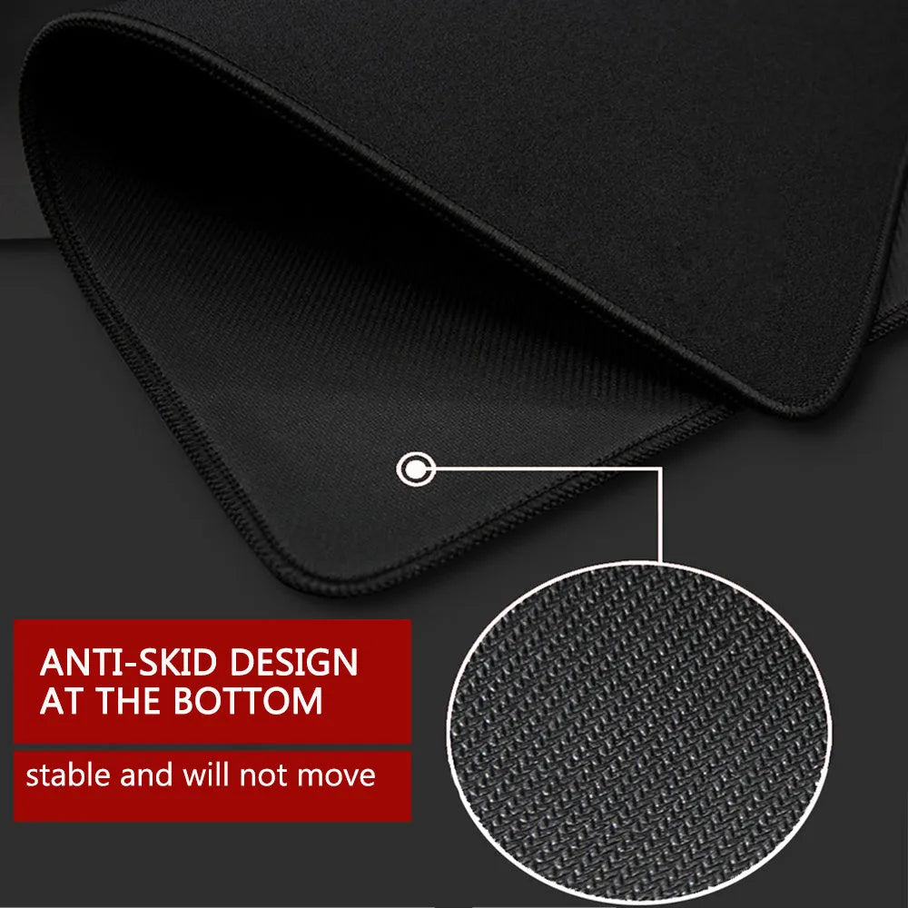 Sailor Moon desk mat with natural rubber base and fine cloth surface in a non-slip design for computer use