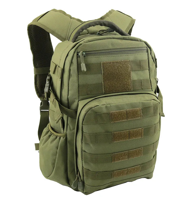 Tactical assault backpack in Oxford fabric with 20-35L capacity for outdoor sports