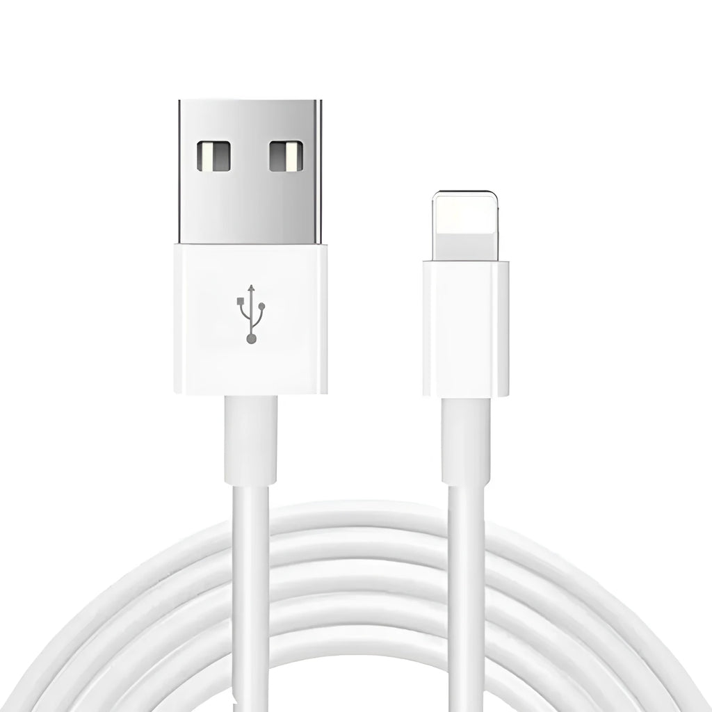 White USB-C 20W fast charger with 1 metre cable for Apple iPhone and iPad
