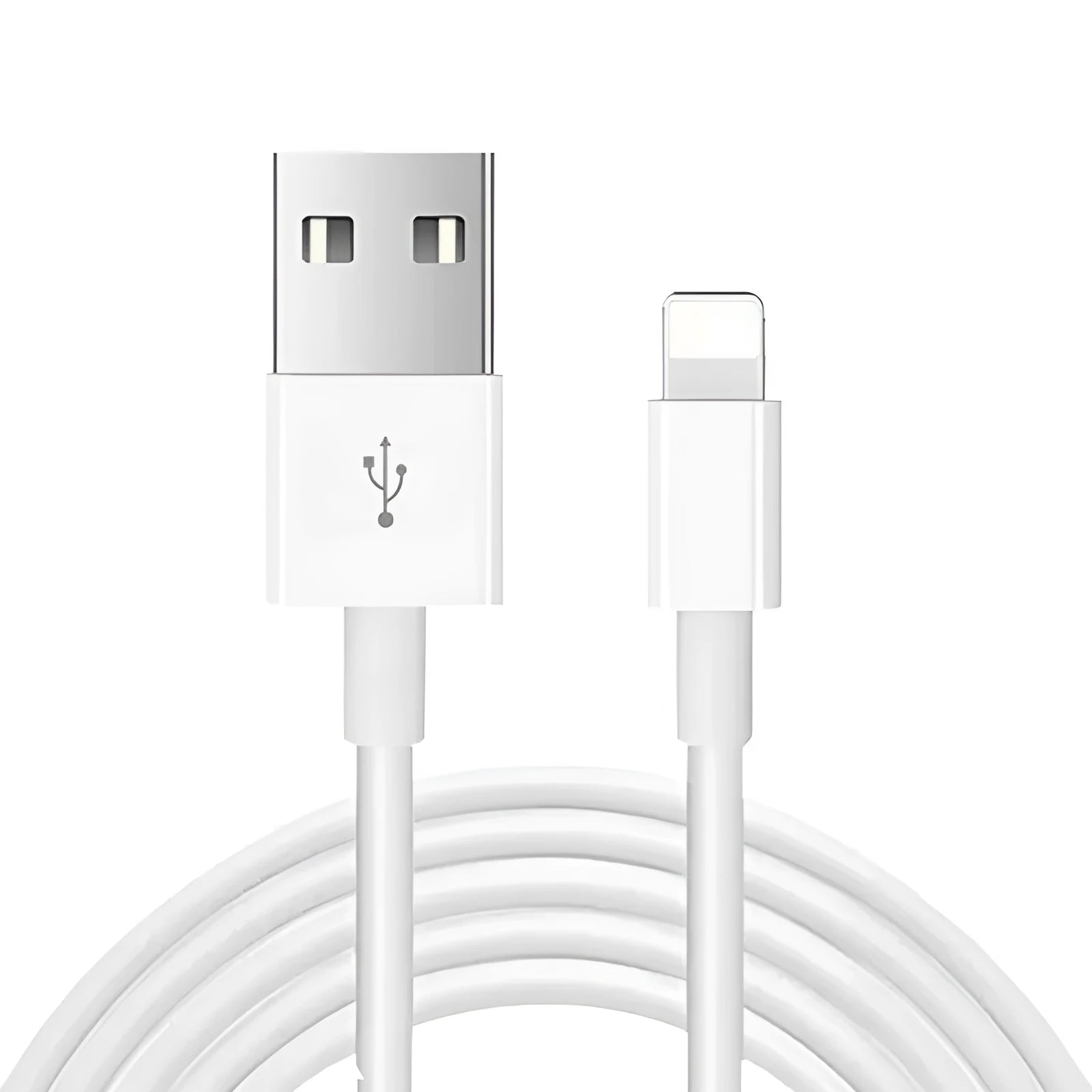 White USB-C 20W fast charger with 1 metre cable for Apple iPhone and iPad