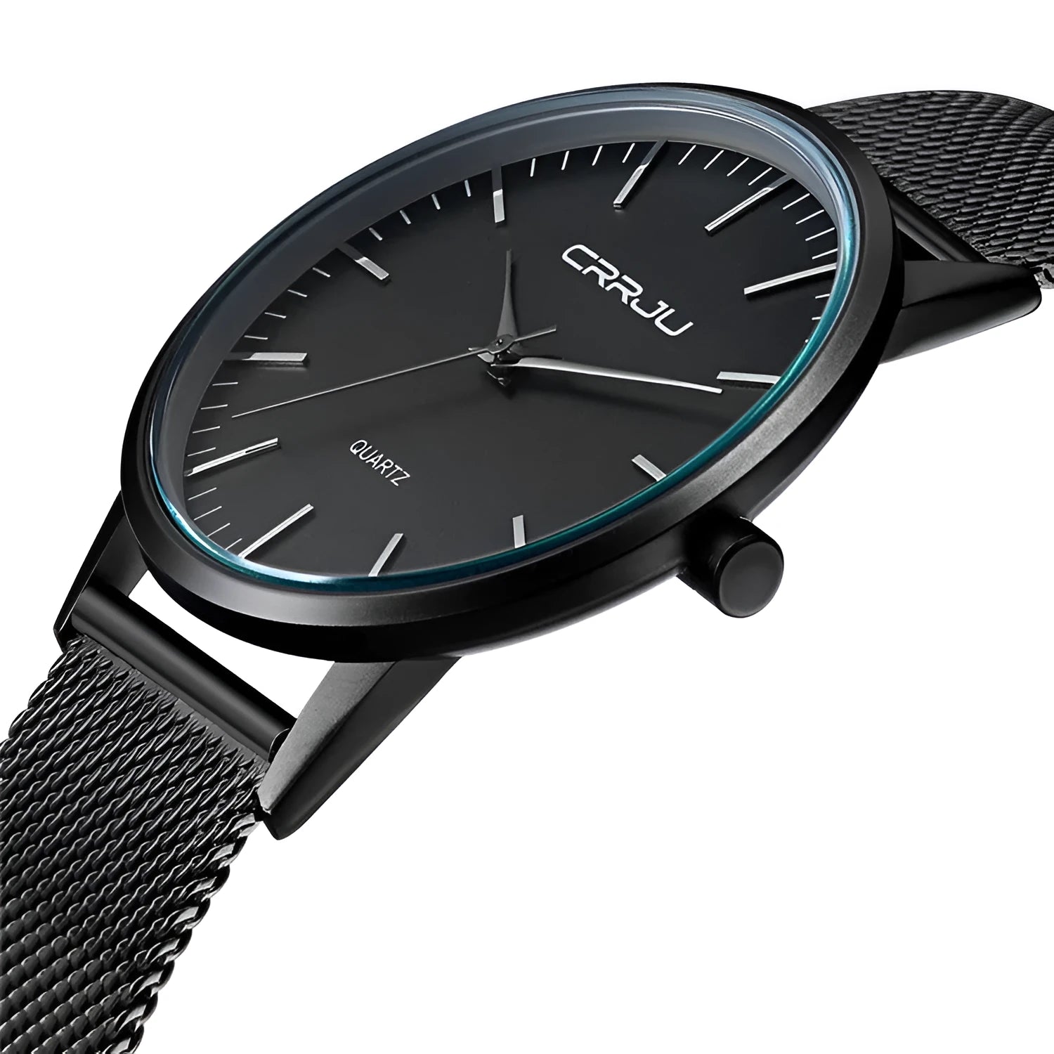Casual quartz watch with alloy case and 30M water resistance in multiple colour combinations
