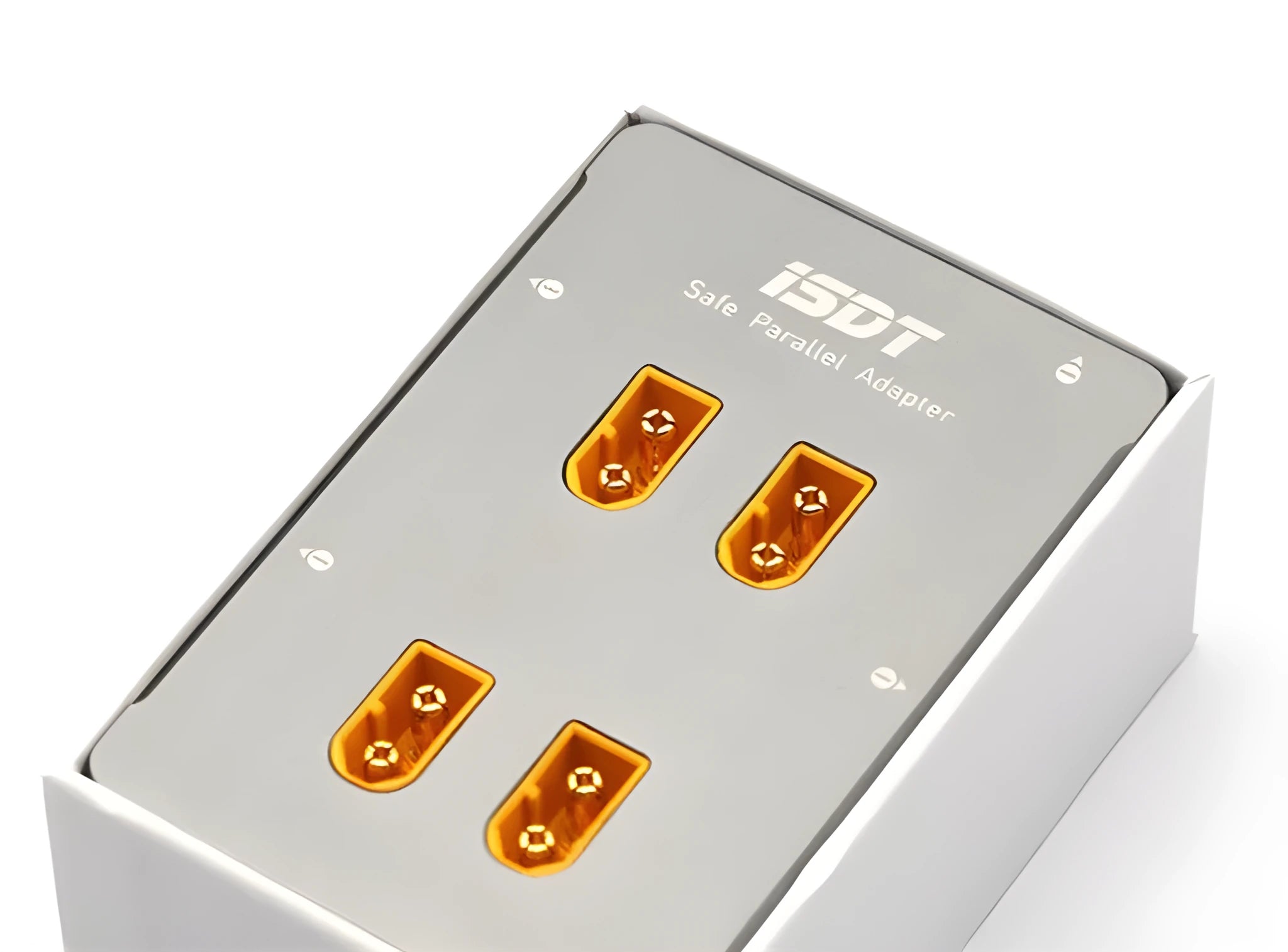 Grey parallel charging board for Astor model aircraft battery accessories with Type 0 connections