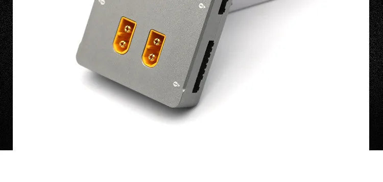 Grey parallel charging board for Astor model aircraft battery accessories with Type 0 connections