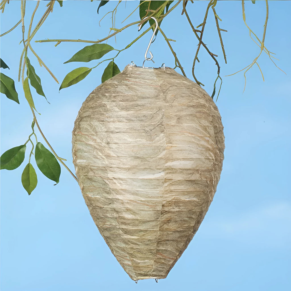 22x28cm honeycomb paper lantern with wire frame in photo-realistic colours