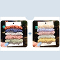 Children's hair ring and hairpin set with autumn and macaron colour options