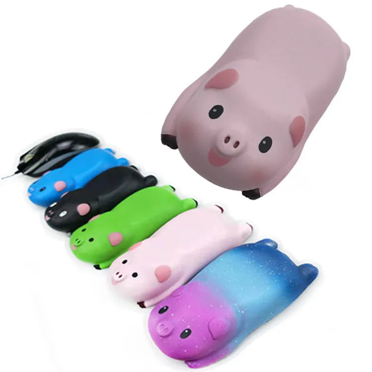 PU wristband mouse pad with non-slip base measuring 130mm by 70mm