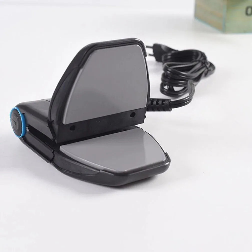 Portable mini electric hand-held iron with compact travel design