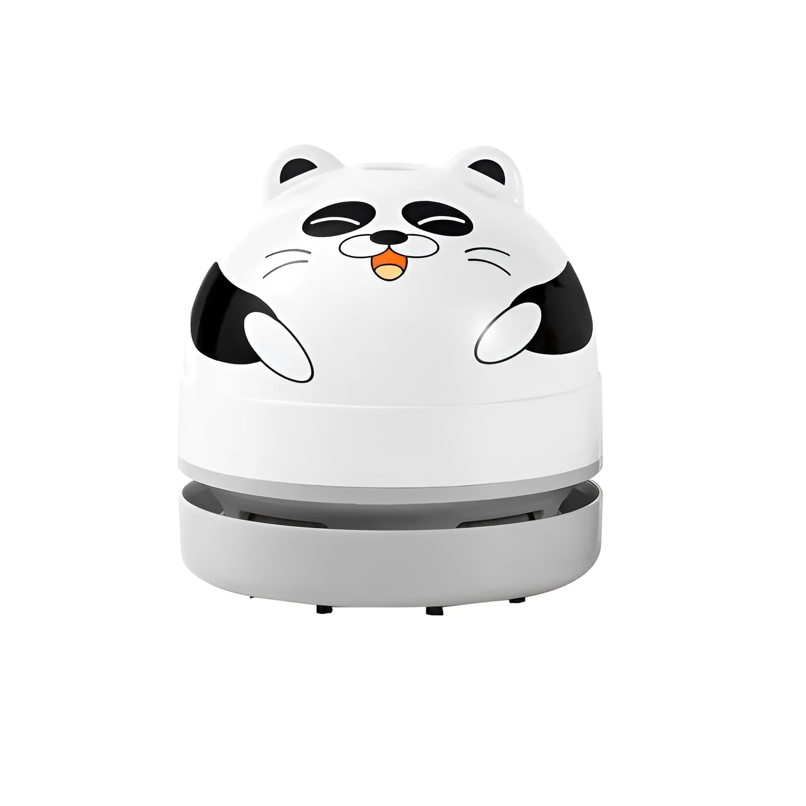 Laiting USB-powered handheld mini vacuum cleaner with flat nozzle attachment for keyboard and desktop cleaning