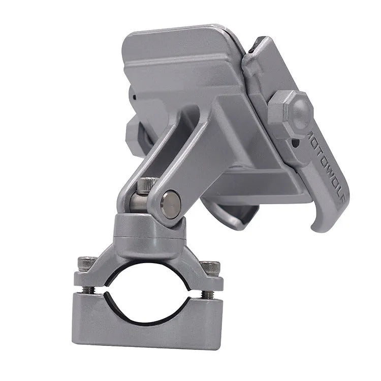 Bicycle riding navigation mobile phone holder in black for motorcycles electric vehicles and bicycles