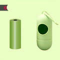 Degradable pet toilet bag 29.5x22cm EPI+PE material for dog poop and cat waste collection